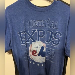 Montreal Expos T shirt size XL